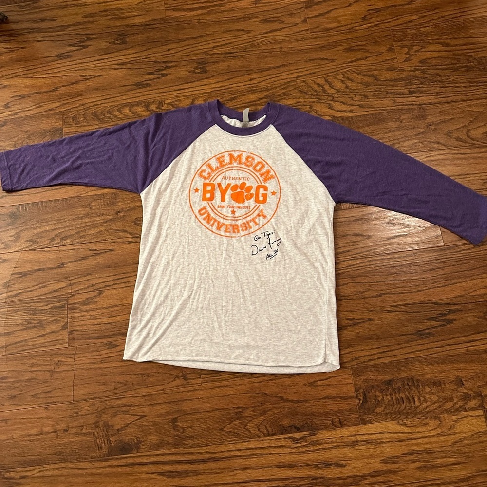 Clemson Tigers "Bring Your Own Guts" shirt, signed by Coach Dabo Swinney! - Picture 2 of 4